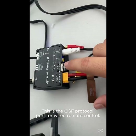 How to connect the FPV optical fiber? let us get started! #opticalfiber #opticalfibercommunication