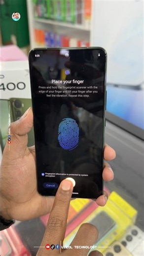How To Vivo Y400 Fingerprint Lock Setting #foryou #viral #shorts #video #uzzol_technology