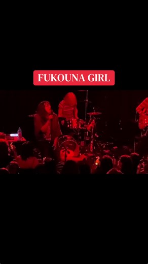 FUKOUNA GIRL GOODBYE WOOORRRLD AH AH CAUSE PRETTY GIRLS DESERVE TO DIEEE #stomachbook #fukounagirl #livemusic #awesome #cool