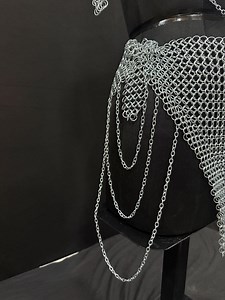 Handcrafted Medieval Chainmail Mantle and Skirt Set – Steel Knight LARP & Reenactment Armor - Etsy