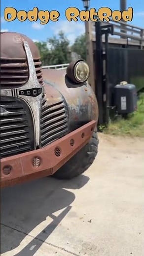 Rusty Dreams: The Tale of the 1945 Dodge Truck Rat Rod
