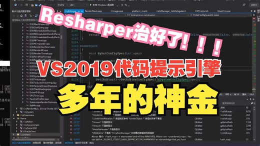 2.安装Resharper治好VS2019的代码提示引擎的神金