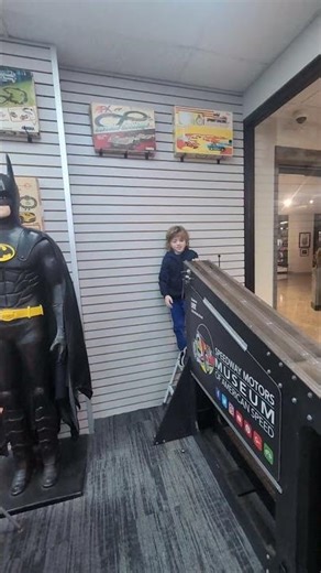 LEGO car racing at the Museum of American speed! #lego #legos #museum #fun