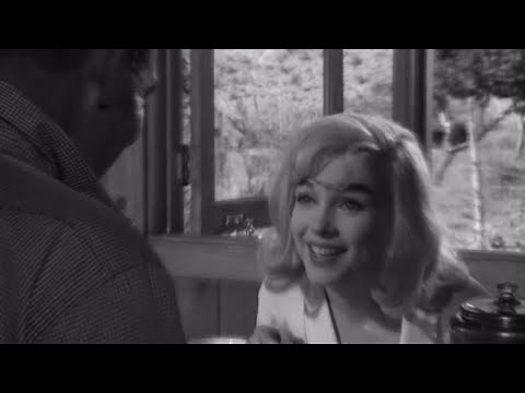 Marilyn Monroe- The Misfits (Table Scene) 1961