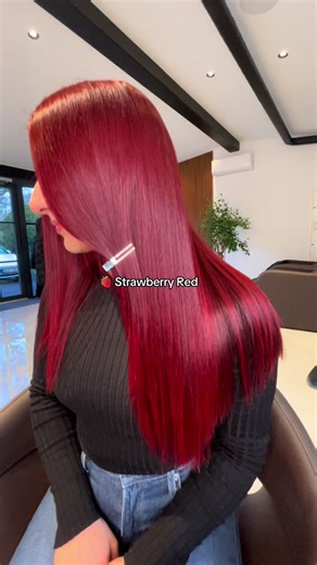 🍓 Strawberry Red hair color - @Matrix 7RR #perty #fyp #prishtina #kosova #viral