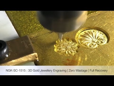 CNC Gold Engraving Machine | CNC Gold Silver Cutting Machine