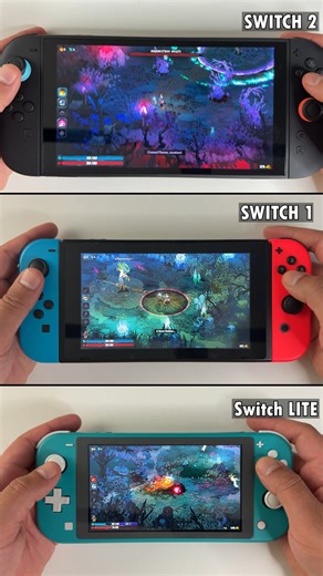 Hades 2 on Nintendo Switch LITE vs. Switch 1 vs. Switch 2 #HadesII #switch2 #nintendoswitch | Open Surprise