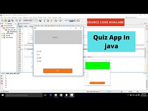 Quiz App Project In Java || Quiz App In JavaFull Tutorial || Lets Do Coding