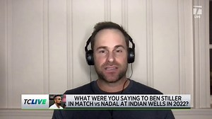 No bad blood between Nick Kyrgios and Ben Stiller 😂 #TCLive | Tennis Channel