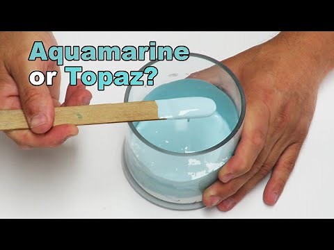 How To Make Aquamarine With Acrylic Paint