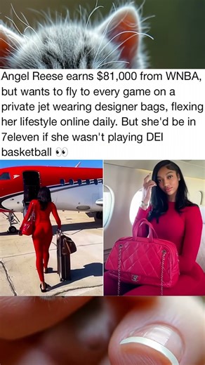 Angel Reese earns 81 000 from WNBA but wants to fly to every game on a private jet wearing