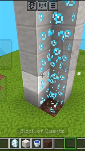 Elevator without water???😨😨😨😨🙀🙀🙀 #minecraft #minecraftelevator #elevator