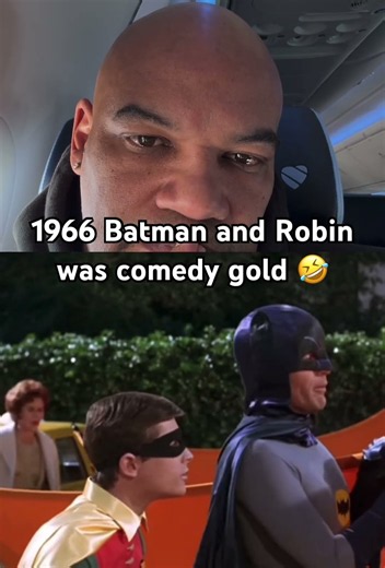 1966 Batman and Robin was comedy gold 🤣🤣🤣. #fyp #1966batmanandrobin#1966comedy #cantfoolme