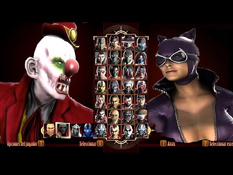 Mortal Kombat CLOWN CATWOMAN DARK KAHN KRATOS KABAL DLC skin Mod MK9 & more Mod MKKE