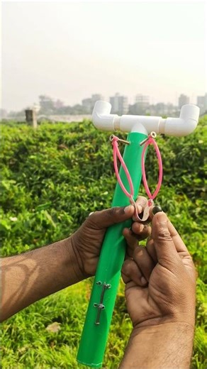 Real-Time Power Test: DIY Shooter vs Bottle! 🟢🍾 #Waitforimpact