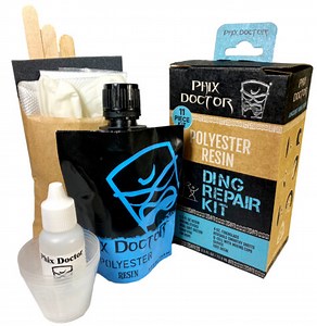 Polyester Repair Kit - Ding Repair Kits and Ding Repair Resins by Phix Doctor