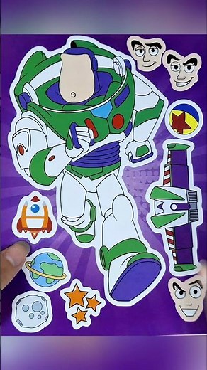 Disney TOY STORY 4 Movie DIY Make a Face Stickers #toystory4 #Disney
