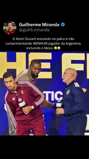 😳 Kevin Durant ignorou os argentinos? A internet debate!