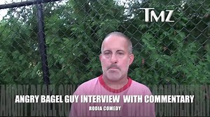 57K views · 1K reactions | Angry Bagel Guy interview by TMZ Live with Commentary by Rodia Comedy  #italian #humor #comedy #wife #gay #bagel #ny | Anthony Rodia Comedy | Facebook