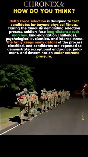 Inside the Secretive Selection of Delta Force #shorts #history