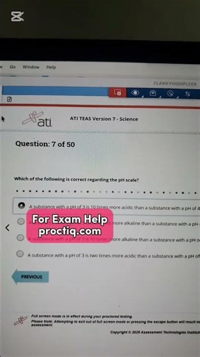ATI TEAS SCIENCE study guide