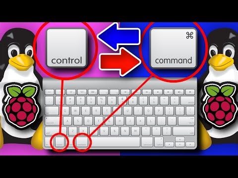 Swap Control and Command keys on Raspberry Pi OS | Linux #raspberrypi #linux #keyboard