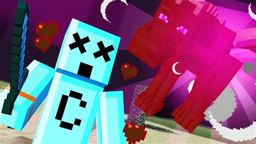 Attempting a full survival challenge without eliminating any Minecraft mobs