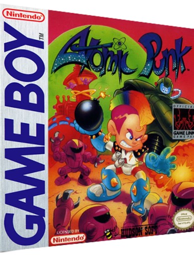Atomic Punk - Aug 31, 1990 - Nintendo Gameboy - #nintendo #gameboy #gamer #gaming #handheld