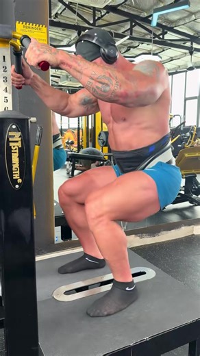 So squats has a risk to reward factor. I have broken my back in five places. So the risk factor for me is even higher. I absolutely love a belt squat. I can absolutely overload my legs with only my hips and lower body carrying the load. Not having the load on my shoulders and supported on my spine, really allows me to push even harder. Just remember guys there's always a variation so you can still push yourself. Don't let anything put limitations on you. Stay motivated, keep moving forward, and 