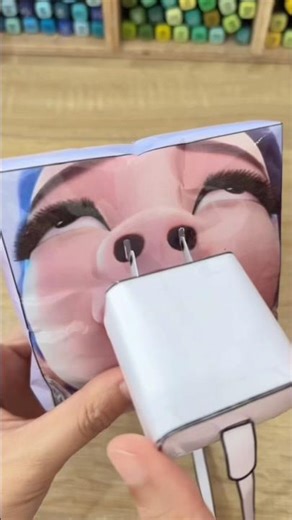 Try my new iphone 17 pro with Rumi case (full ver.) #iphone17promax #papertoy #papercraft #rumi