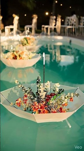 💧 Unique Pool Wedding Decoration Ideas #luxurywedding #elegantwedding #weddingideas #wedding