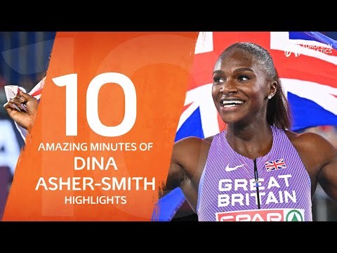 DINA DYNAMITE 🧨 10 AMAZING Minutes of Dina Asher-Smith Performances 🔥
