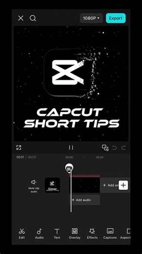 CapCut Short Tips: Flickering Watermark Tutorial Part 1