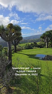 Spain's first golf ⛳️ course in GRAN CANARIA #GranCanaria | Your Gran Canaria Experience