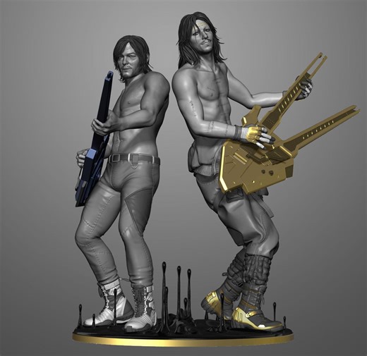 Death Stranding 2 Sam Higgs Fanart - STL File for 3d Printing - Etsy