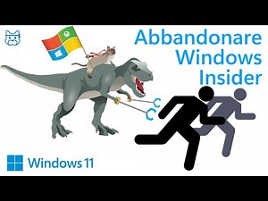 WINDOWS 10/11 - Abbandonare il programma Windows Insider