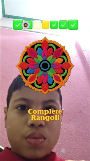 Rongoli Game 🎯 #gaming #gameshorts