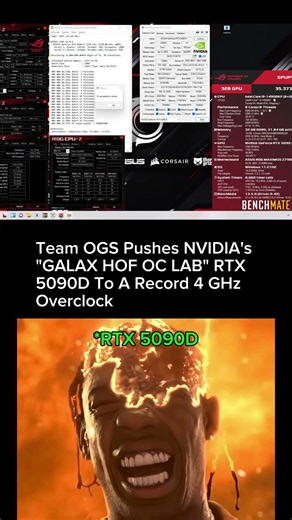 RTX 5090D Becomes the First GPU to Hit 4 GHz