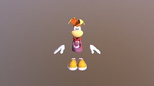 Rayman - Download Free 3D model by gemmygod
