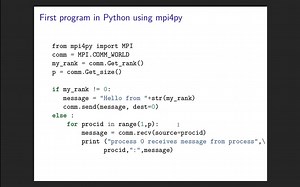 【搬运】Introduction to parallel programming with MPI and Python