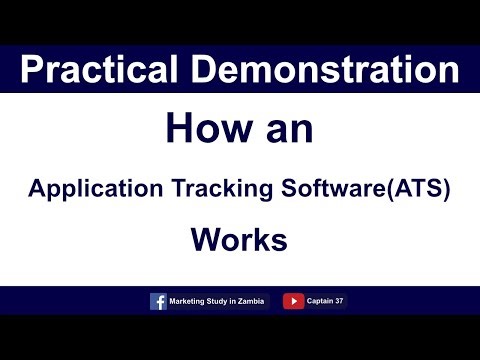 Practical Demonstration - Application Tracking Software(ATS)