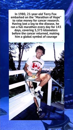 Terry Fox: The Marathon of Hope 🏃‍♂️