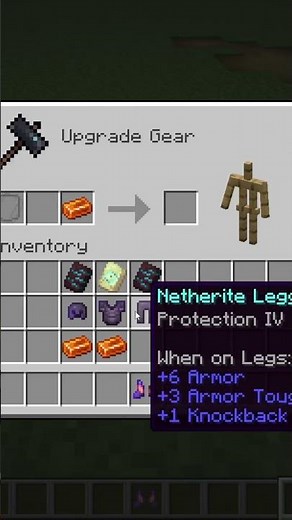 Mane pear's new armor trims #minecraft