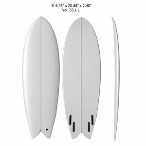 Retro Fish Surfboard - 3D Design File Download - Etsy Canada