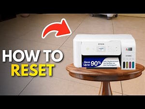 How to Reset Epson EcoTank ET 2800 Printer
