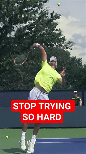 Serve power does NOT come from this: