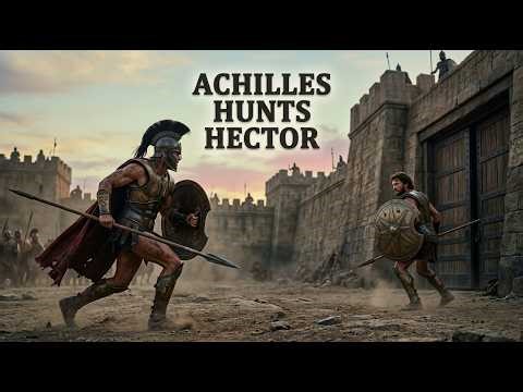 Achilles Hunts Hector at Troy's Gates: The Duel That Ended an Age