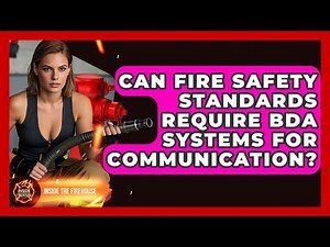 Can Fire Safety Standards Require BDA Systems for Communication? - Inside the Firehouse