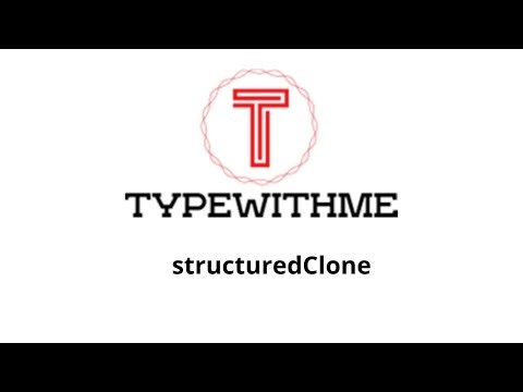 structuredClone, a deep copy in javascript