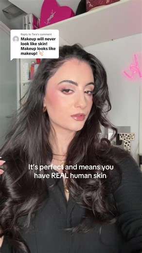 Replying to @Tara some of yall act like you’ve never seen real skin texture in your life! 🥰 different lighting check of my holiday glam from the other day ❤️💄 #skinpositivity #realskintexture #makeuptutorial #acnemakeup #makeuptips